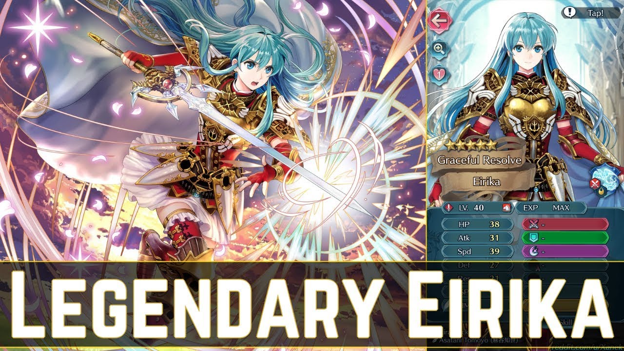 The FASTEST Cav Hero & Better Eirika - Legendary Eirika Overview! 【Fire Emblem Heroes】