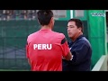 Detrás de la Davis - México v Perú