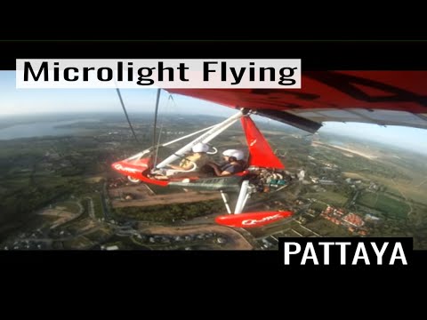 An exciting flight over Pattaya in a Microlight