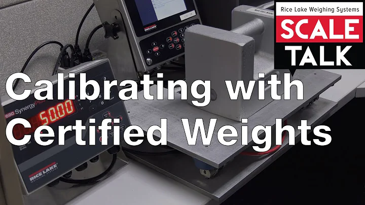 ScaleTalk: Calibrating a Scale, Method 1 - Using Calibration Weights