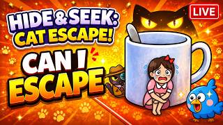 Hide & Seek: Cat Escape! Livestream by SERPENT COIL GAMER screenshot 2