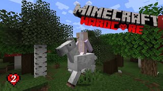 The First Adventure ♡ Minecraft Hardcore ♡ Episode 2