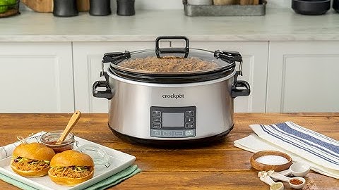 Introducing the Crockpot™ 7-Quart MyTime™ Cook & Carry™ Programmable Slow Cooker