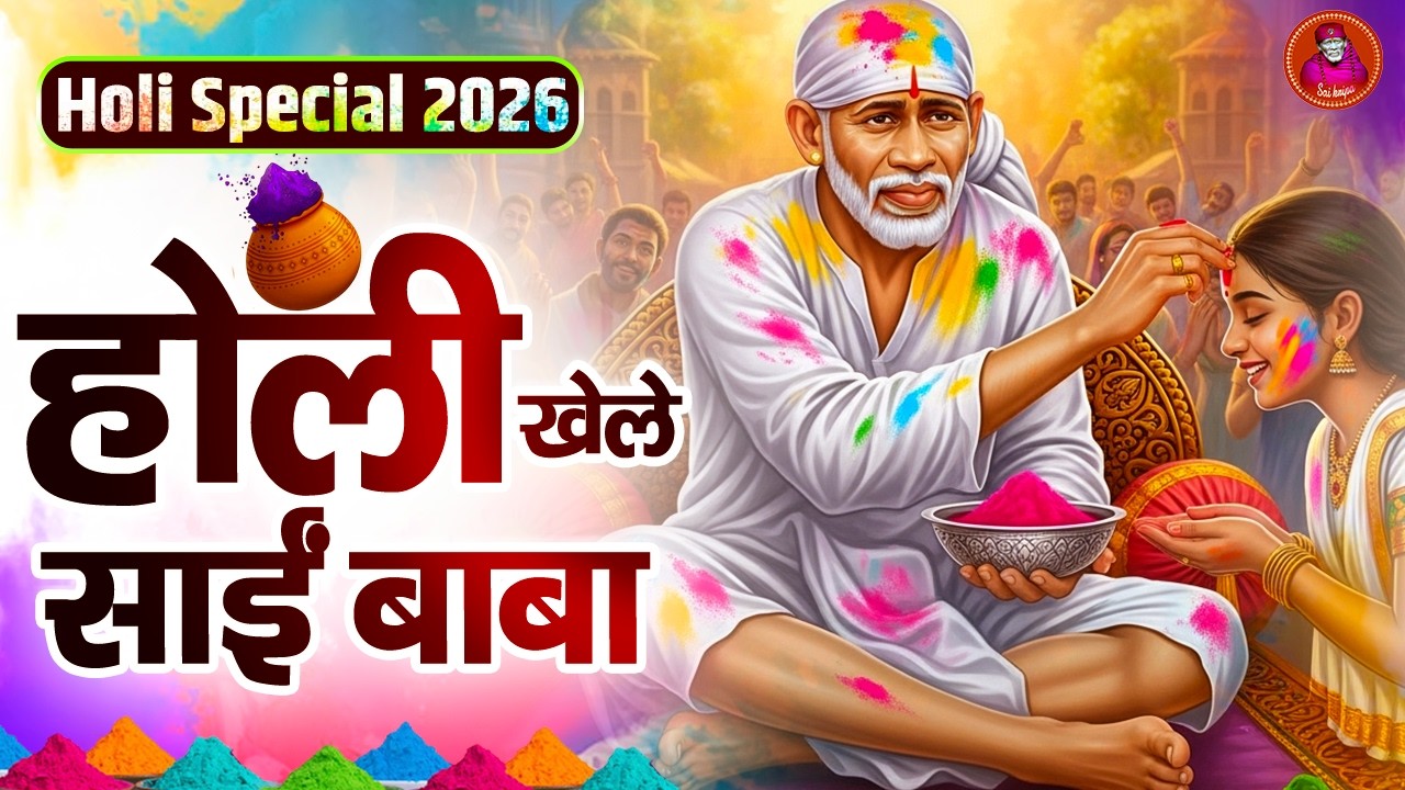 Holi Bhajan 2026 | होली खेले साईं बाबा | Sai Ke Sang Holi | Sai Baba Song | Holi Song 