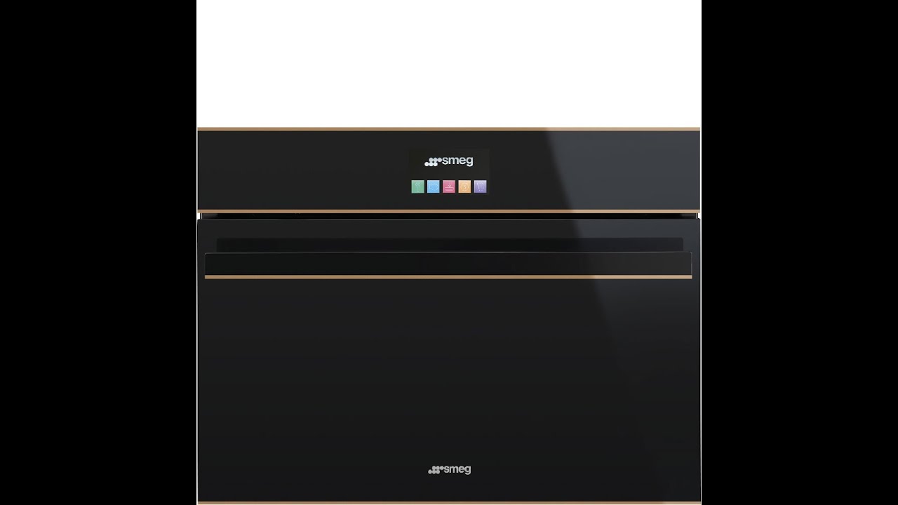 Built in Smeg Dolce Stil Novo Microwave - YouTube