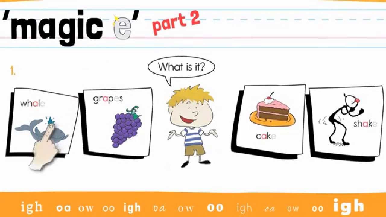 62. Magic E #1 - Think Read Write 2 by ELF Learning - YouTube