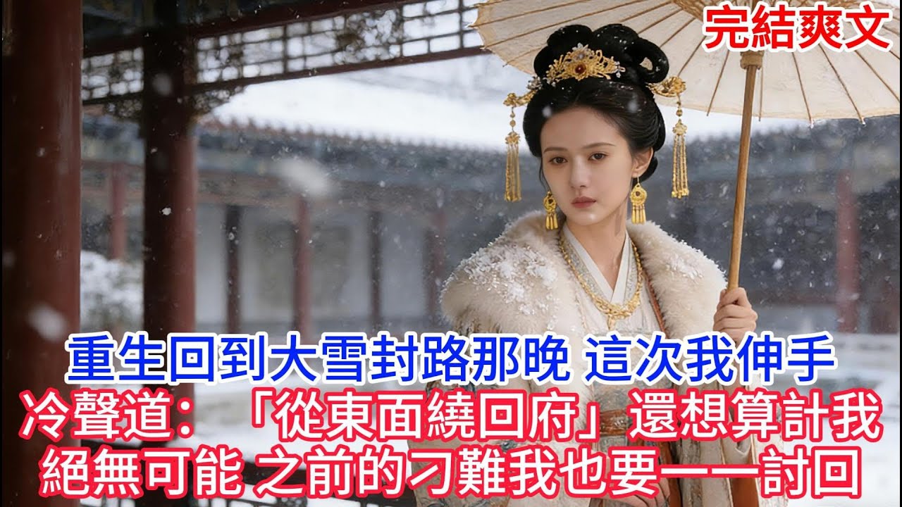 【完結】重生回到大雪封路那晚，這次我伸手冷聲道：「從東面繞回府」還想算計我？絕無可能！之前的刁難我也要一一討回...