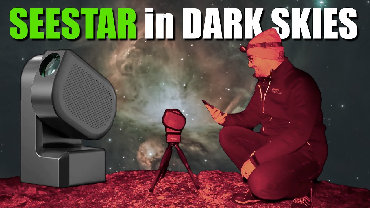 Исследуйте тёмное небо с помощью интеллектуального телескопа ZWO Seestar S50