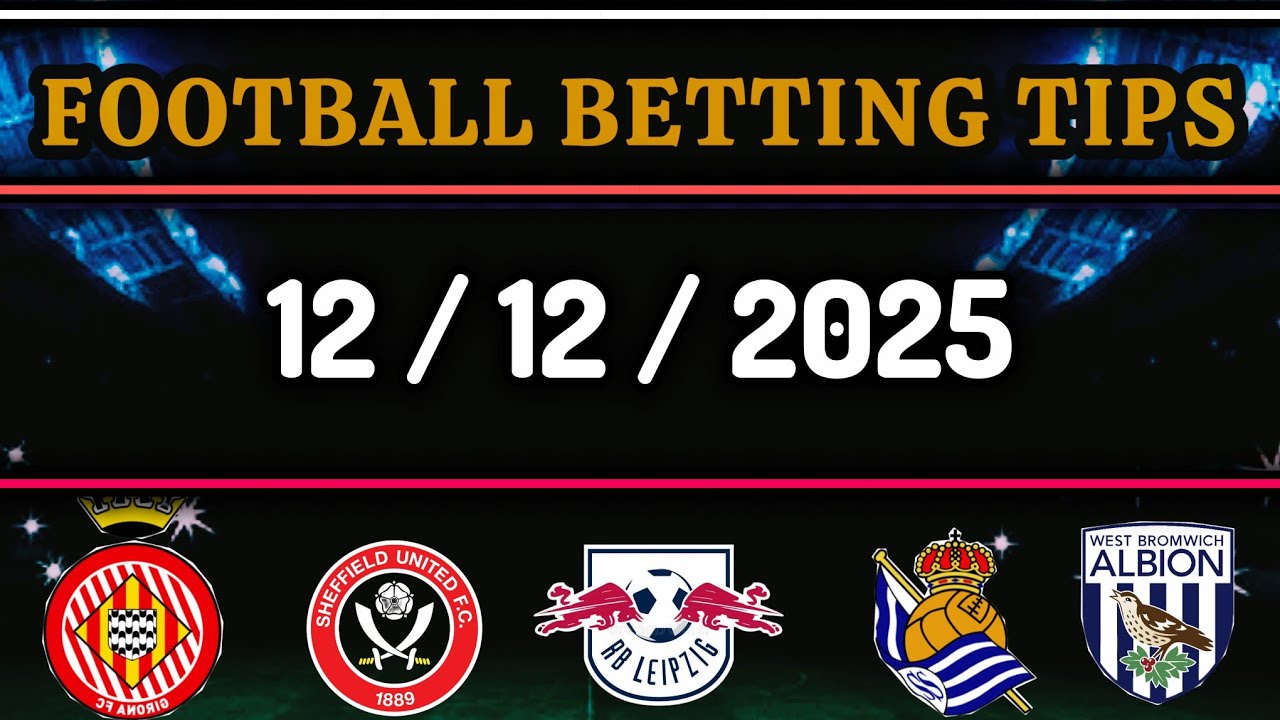 FOOTBALL PREDICTIONS TODAY 12/12/2025  PREDICTIONS TODAY | BETTING TIPS 