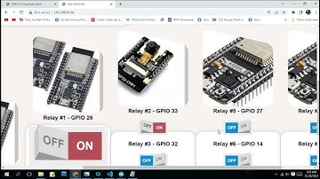 Mempercantik Tampilan Control Led / Relay with GUI  use ESP 32 WEB SERVER  ,