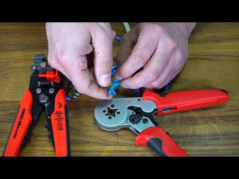 Кліщі для обпресування трубчастих наконечників 0.2-6мм2 (шестигранник) ULTRA (4372122), видео 1