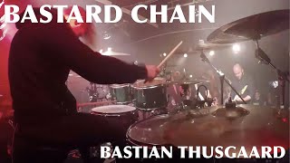 Bastian Thusgaard - Soilwork - "Bastard Chain" live drum cam