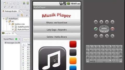 Cara Membuat audio player di android studio - cara membuat aplikasi playlist lagu -