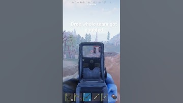 #funny #rust #snowball team got beamed rustshorts
