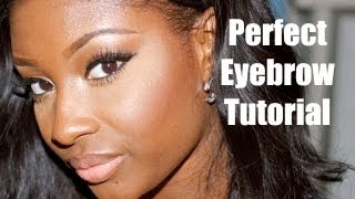 Updated Eyebrow Tutorial Using Mac Fluidline Brow Gel Creme.