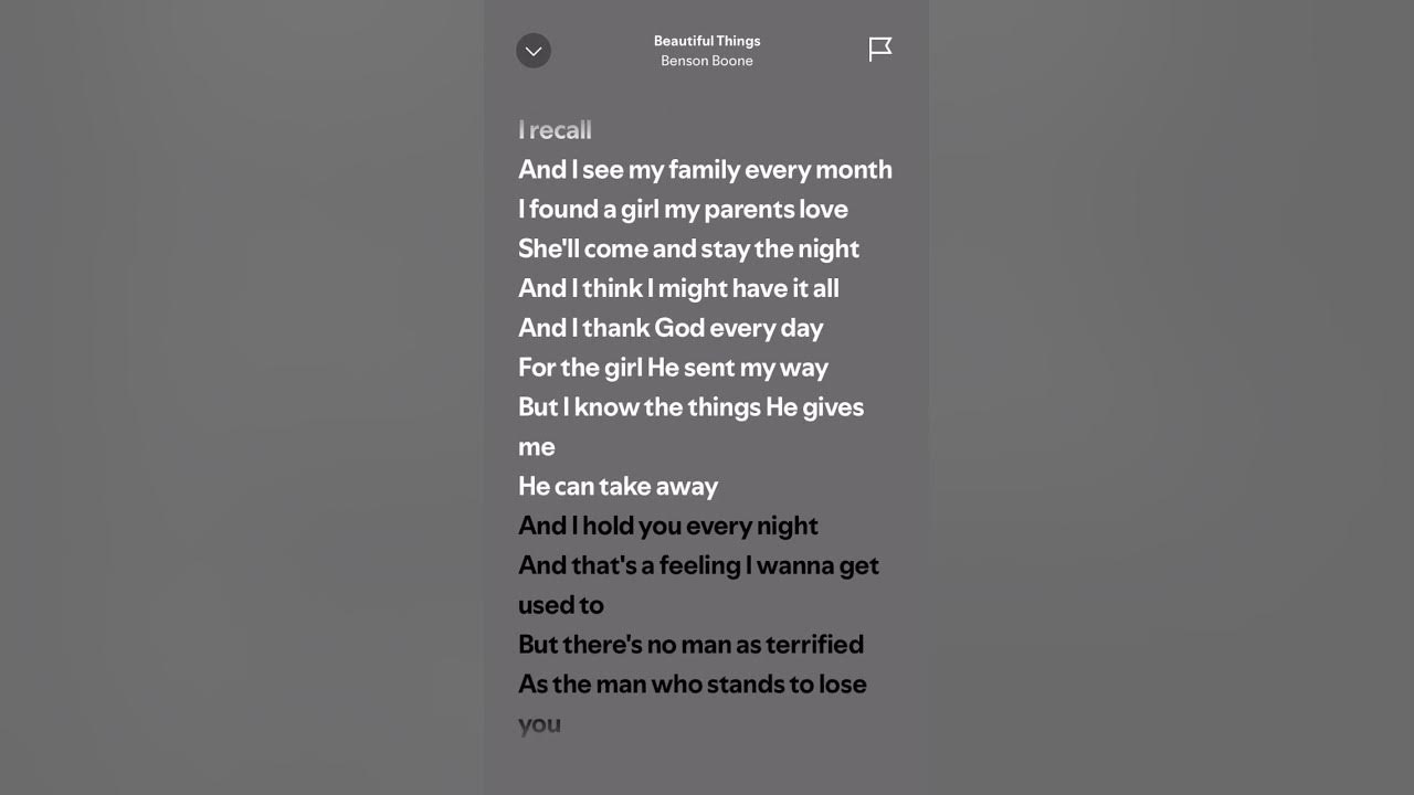 Benson Boone - Beautiful Things #hits #trending #lyrics #music #trending #spotify