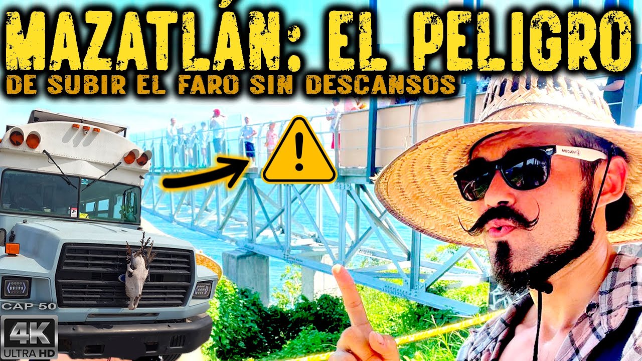 ⚠️ MAZATLÁN: Es PELIGROSO subir el FARO sin DESCANSOS? ❄️ MIRADOR de CRISTAL vale la PENA?🤔