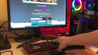 World Record Most Spacebar Clicks with one finger in 10 Seconds