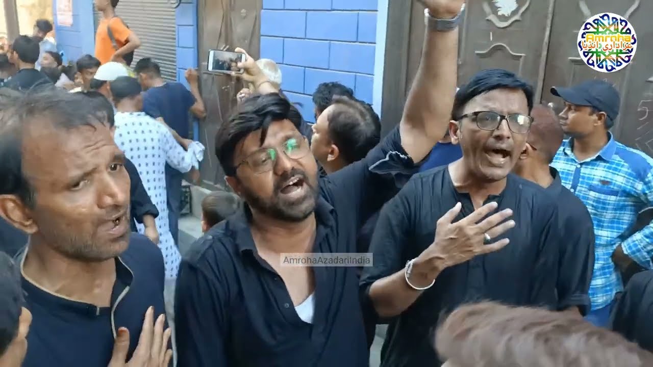 Noha 10 Moharram | Ali Ya Ali Ya Ali Ya Ali | 10 Moharram Shafatpota Juloos | Muqtadi Raza Amrohvi