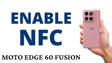 How to TURN ON NFC on the MOTO EDGE 60 FUSION!