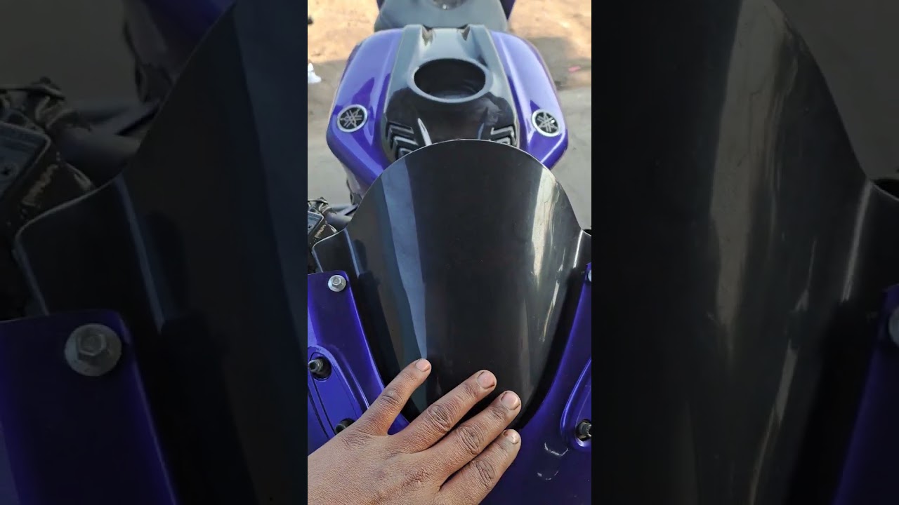 Yamaha r15 v3 repair after accident with low budget.. 