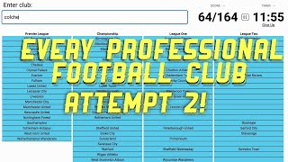 (ASMR) Can I Name All 140 English Football Clubs? Attempt 2! | Keyboard Sounds | Sporcle Quiz screenshot 4