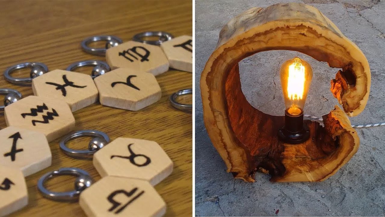7 Fantastici Progetti Da Fare Con Il Legno DIY - YouTube