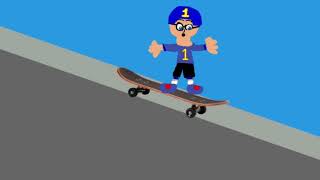Jc My Oc On His Skateboard Being A Runaway