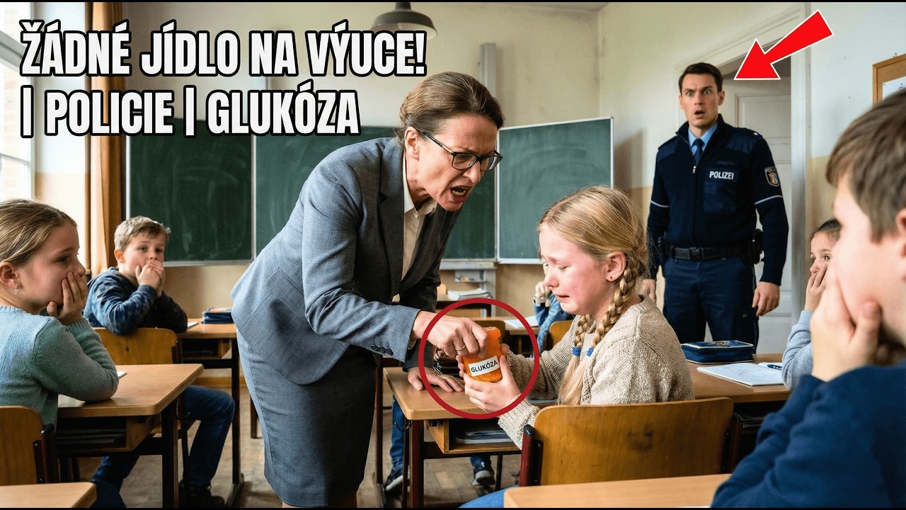 UČITELKA VEZME DIABETICKÉMU DÍTĚTI TABLETY. PAK VTRHNE POLICISTA!
