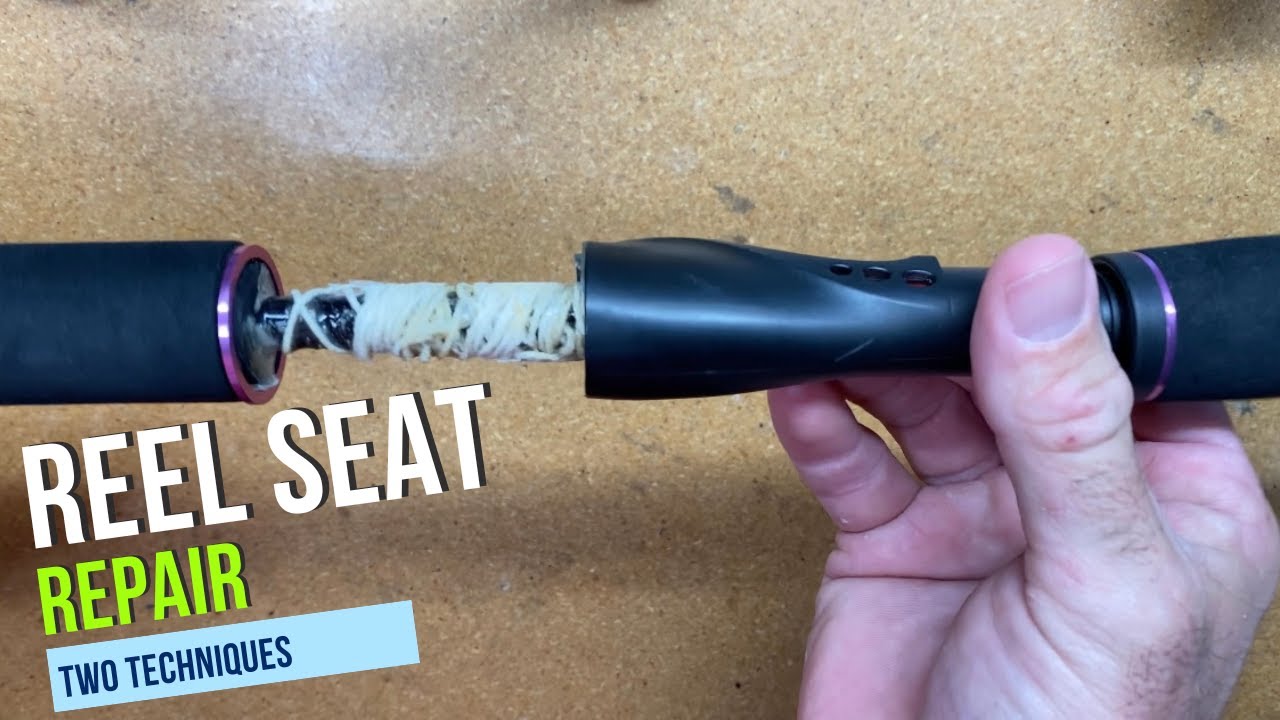 Worst Reel Seat Install Ever Fixed Properly: Rod Repair 