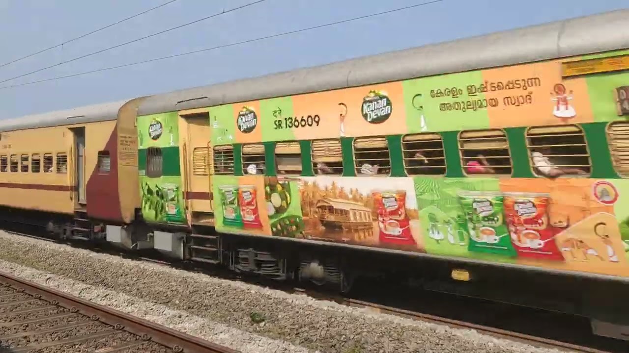 Ernad express crossing chemanchery station 