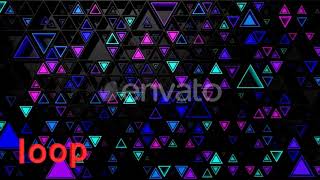 Background of Triangles | Motion Graphics - Videohive template