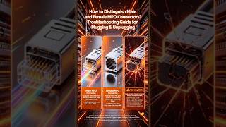 How to Distinguish Male and Female MPO Connectors? Troubleshooting Guide for Plugging & Unplugging