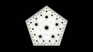 Famous Fractals  - Chaos Game with Pentagon Wealth