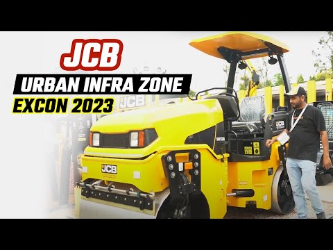 JCB Urban Infra Zone Walkaround | JCB Pavilion | EXCON 2023 @Jcbindia