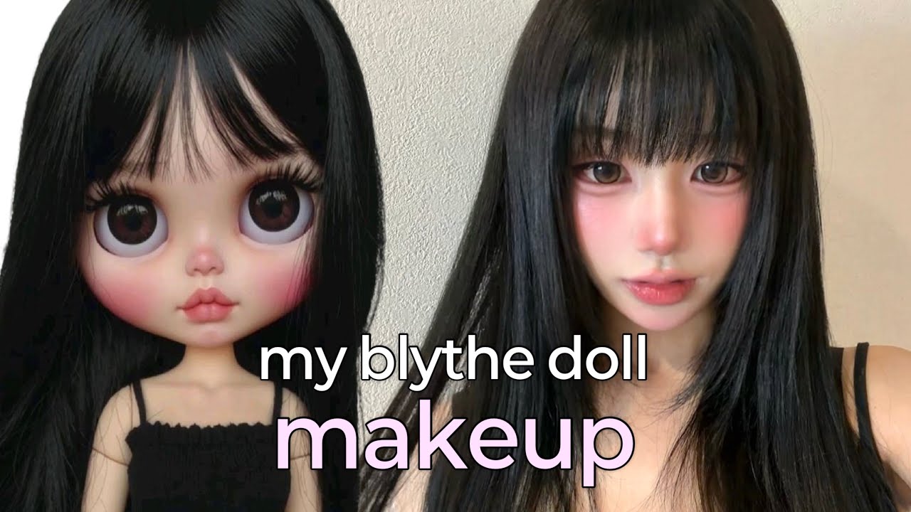 my blythe doll makeup ㅣ 요청 많았던 인형 메이크업 🎀