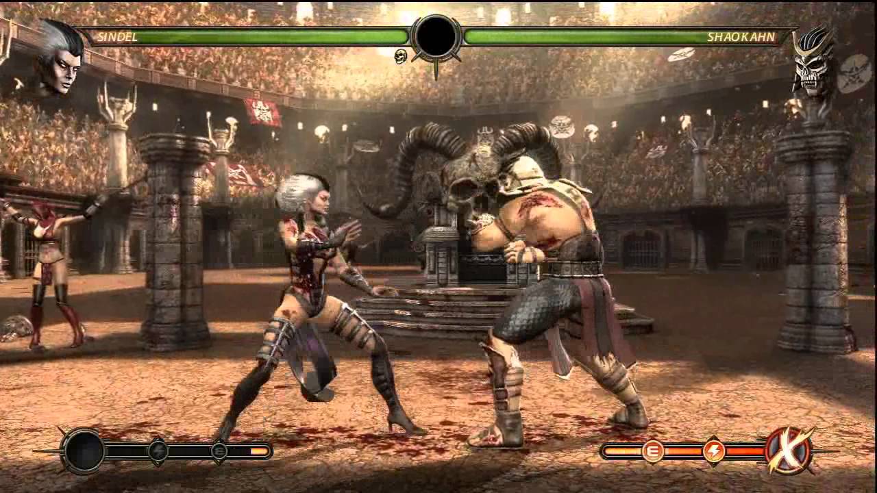 Mortal Kombat 9 How to beat Shao Kahn with Sindel (TUTORIAL) YouTube