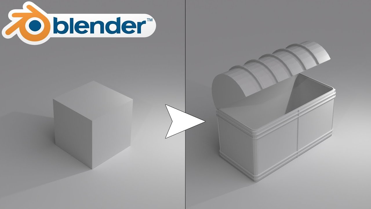 MODELLING For Absolute Beginners - Blender Tutorial -