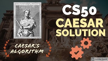 CS50 caesar solution (Week 2 pset2)