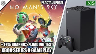 No Man's Sky: Fractal Update - Xbox Series X Gameplay + FPS Test