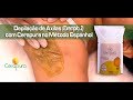 Depilação de Axilas com CERAPURA (Exemplo 2) no método espanhol