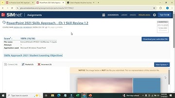 Excel 2021 Skills Approach - Ch 1 Skill Review 1.2 |SIMnet Assignment Help |  Excel 2024 Skills 1.2