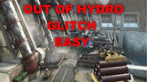 Black ops 2 NEW HYDRO out of map glitch EASY