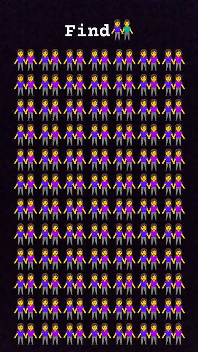 find the odd emoji#findtheemojichallenge #emojichallenge