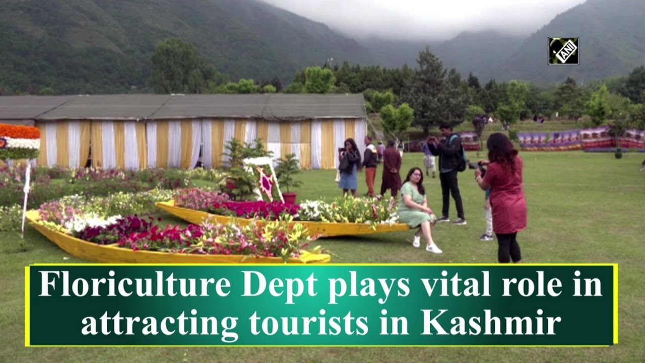 Floriculture Dept plays vital role in attracting tourists in Kashmir | Srinagar