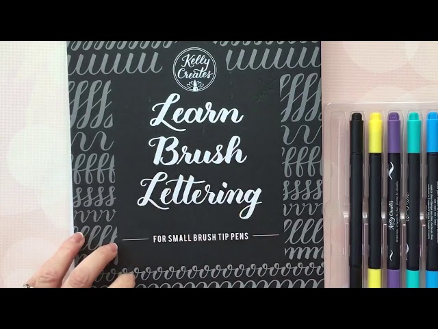 Brush Lettering 101 with Kelly Creates 