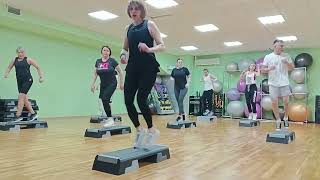 step aerobica ( интенсивная раскладка)