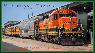 BNSF SD9-3 on the North Shore Scenic Railroad