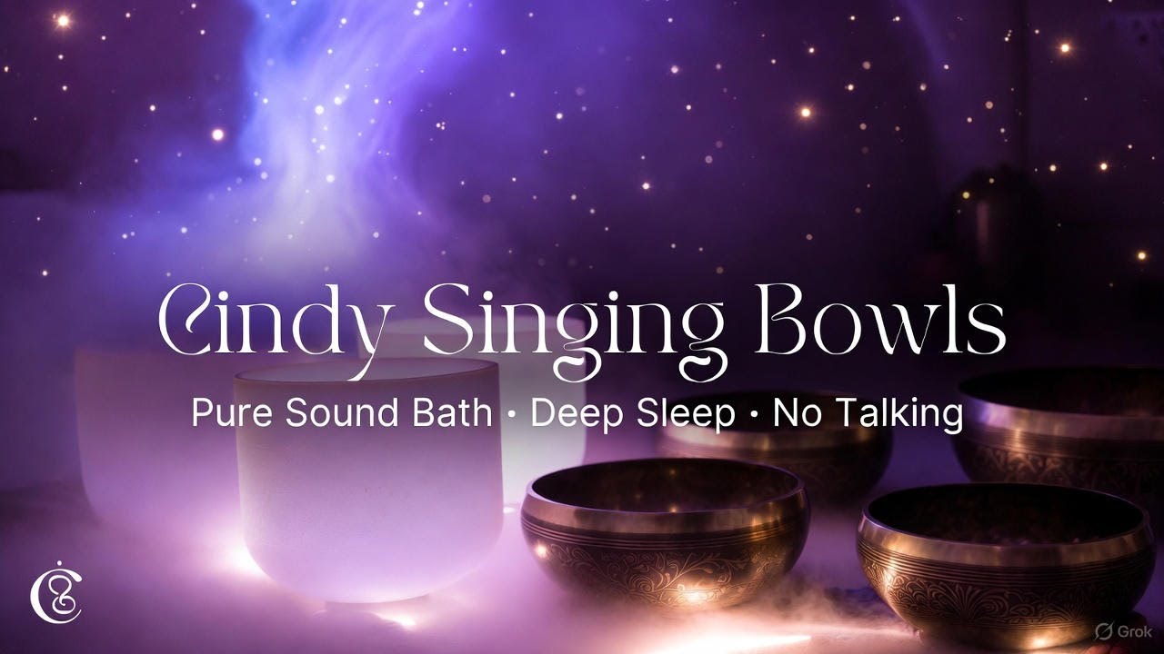 8 Hours Tibetan Singing Bowl for Deep Sleep | Pure Sound Bath ASMR ...
