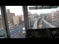 男のロマン！！気分は電車の運転士！！大阪モノレール千里中央駅から門真市まで！！